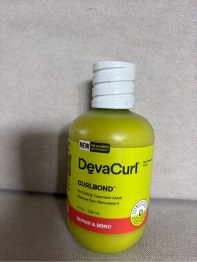 DevaCurl CurlBond Re-Coiling Cream Treatment Mask Conditioner 8oz. New W/o Box
